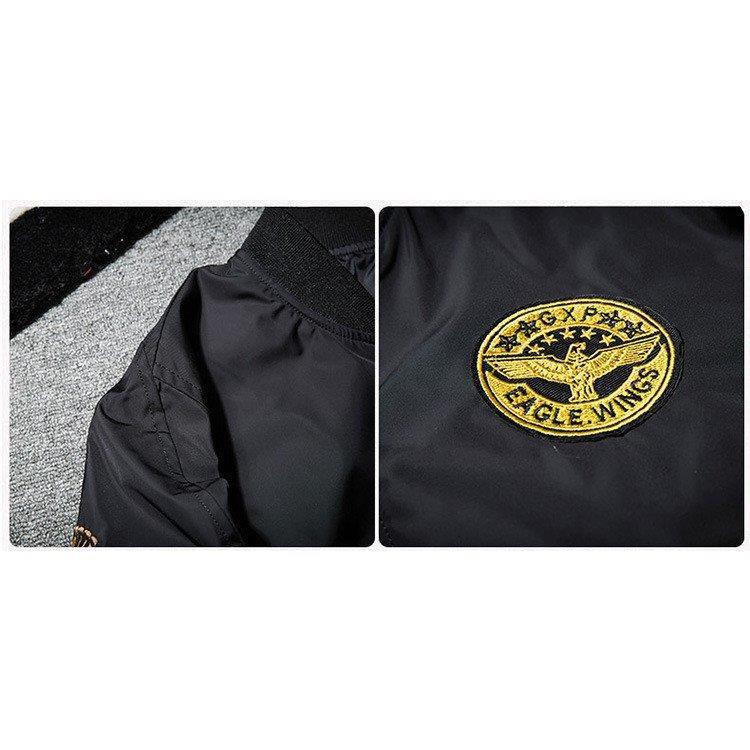 スカジャン メンズ フライトジャケット メンズジャケット 秋冬 刺繍