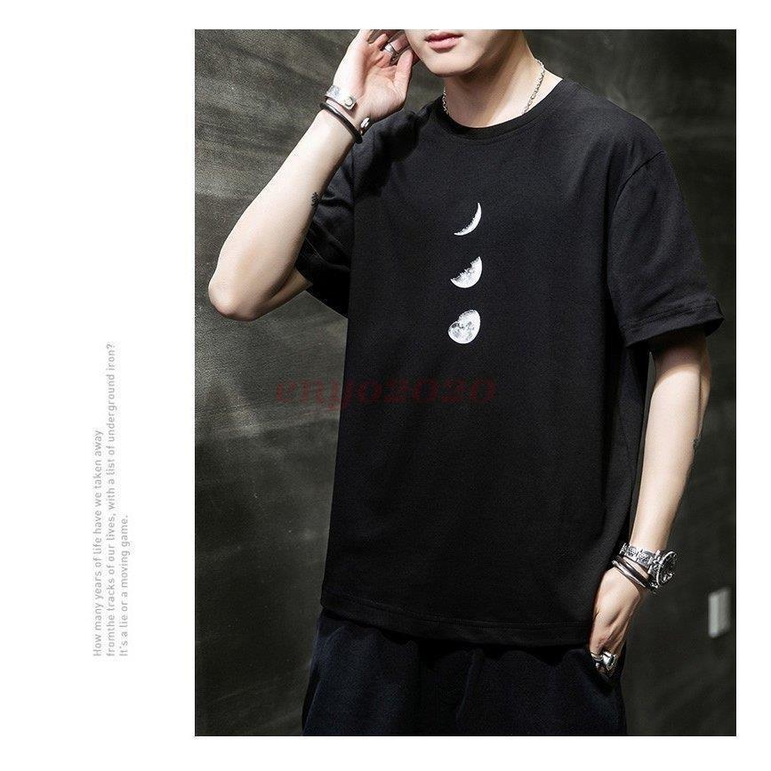 綿100% メンズ ドロップショルダー 韓国 ファッション 素材のビッグシルエットTシャツ オルチャンファッション ビッグシルエット tシャツ 半袖 韓国 ファッション メンズ ビッグシルエット tシャツ 半袖 無地