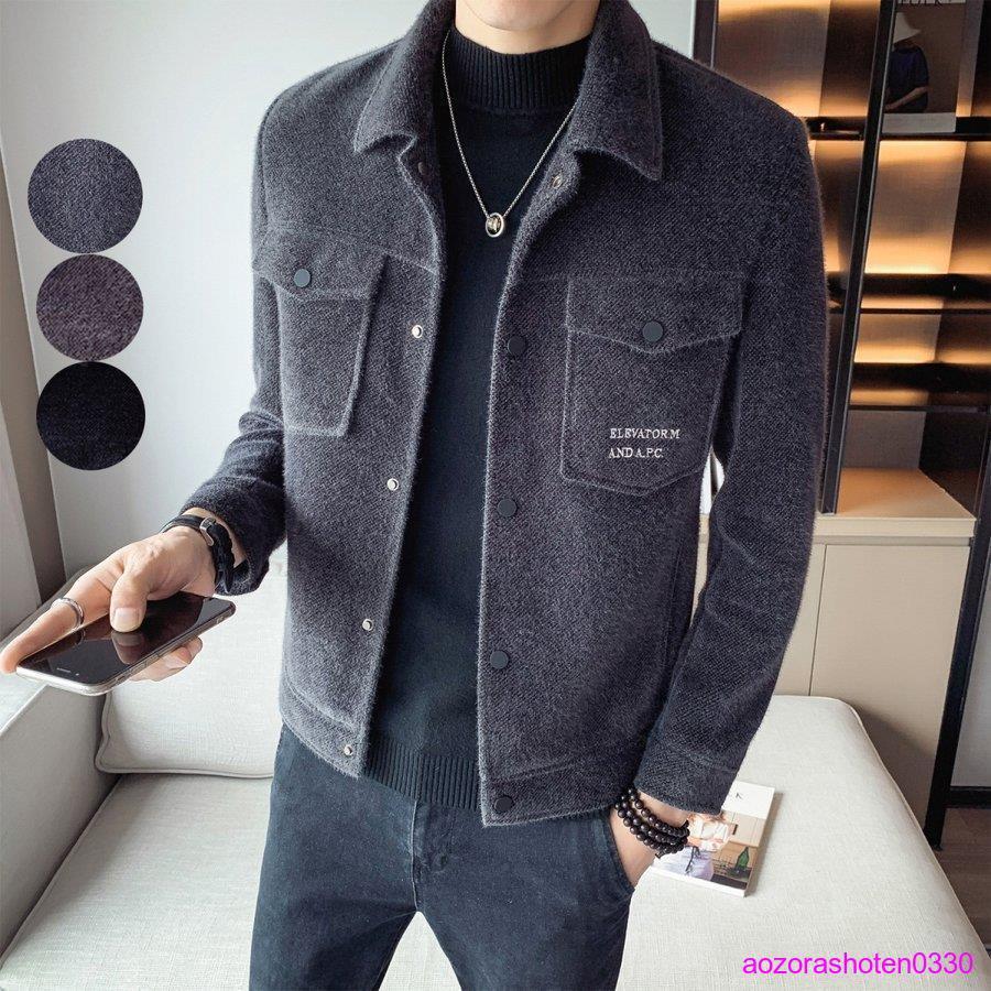 激安価格の ジャケット メンズ フリース ジャケット メンズ ハイネック 大き ジャケット メンズ フリース ジャケット メンズ ハイネック 大きいサイズ 起毛 モコモコ 暖かい 高品質 厚手 スリム 細身 アウター ブルゾン 秋 冬上品 コート アウター Smssvg Org