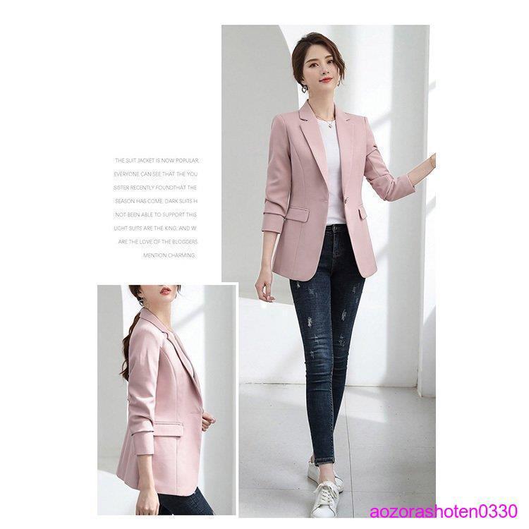 テーラードジャケット レディース ジャケット 春 秋冬 大きいサイズ
