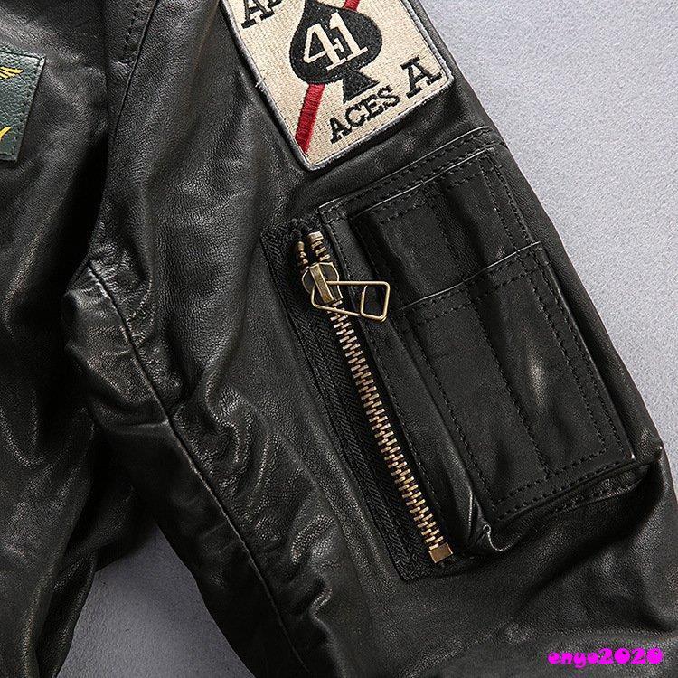 本革バイクジャケット 本革ジャケット 羊革 ライダースジャケット バイク用 革ジャケット　革ジャン レザージャケット メンズ バイクウェア 