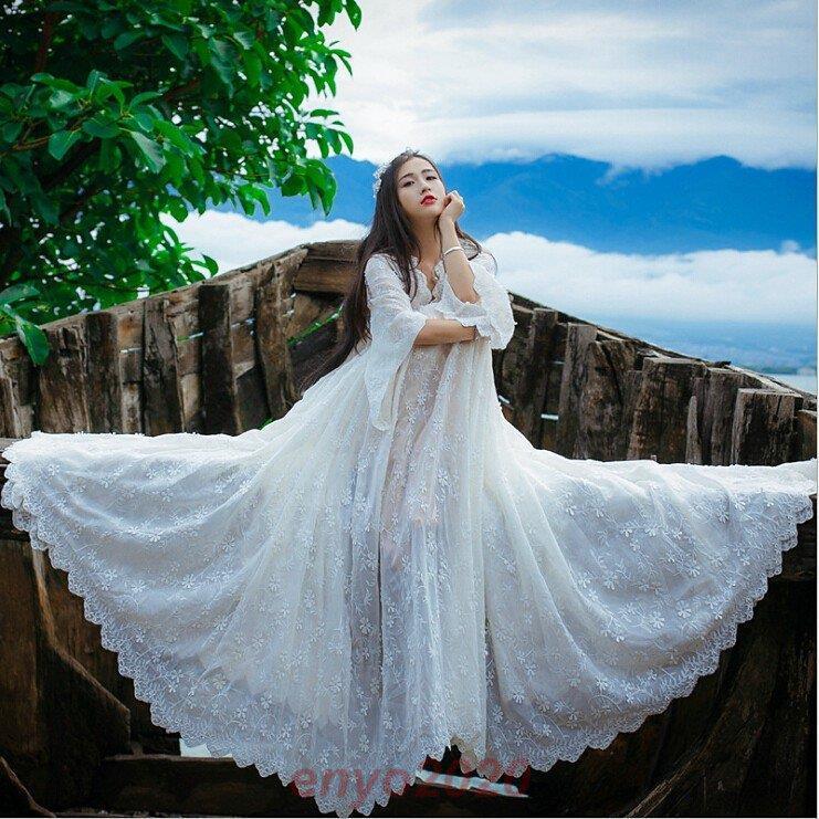 楽天ランキング1位 結婚式 ワンピース レディース マキシワンピース 40代 オシャレワンピ レディース ワンピース ドレス 花嫁 ウェディングドレス 袖あり お呼ばれ 披露宴 上品 刺繍 きれいめ ロングドレス オシャレ 40代 ワンピース チュニック