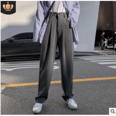 スラックス レディース ワイドパンツ スーツパンツ グレー ゆったり ロングパンツ 通勤 黒 ウエストゴム サマーパンツ 夏 長ズボン 薄手 春秋 Zh0421 Lf247 ネットファミリー 通販 Yahoo ショッピング