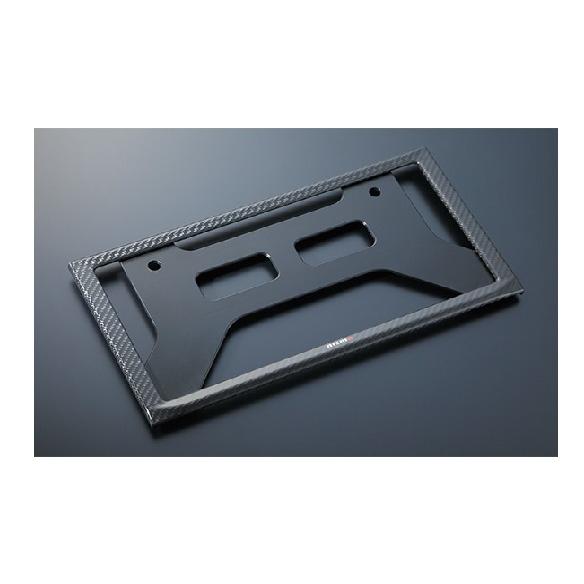 新品】 日産コレクション カーボン ナンバープレートリム 2枚セット