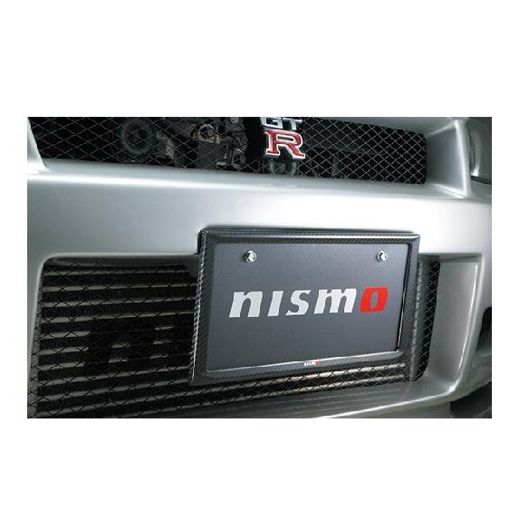 NISMO ニスモ ドライカーボン製ナンバーフレーム （1枚）