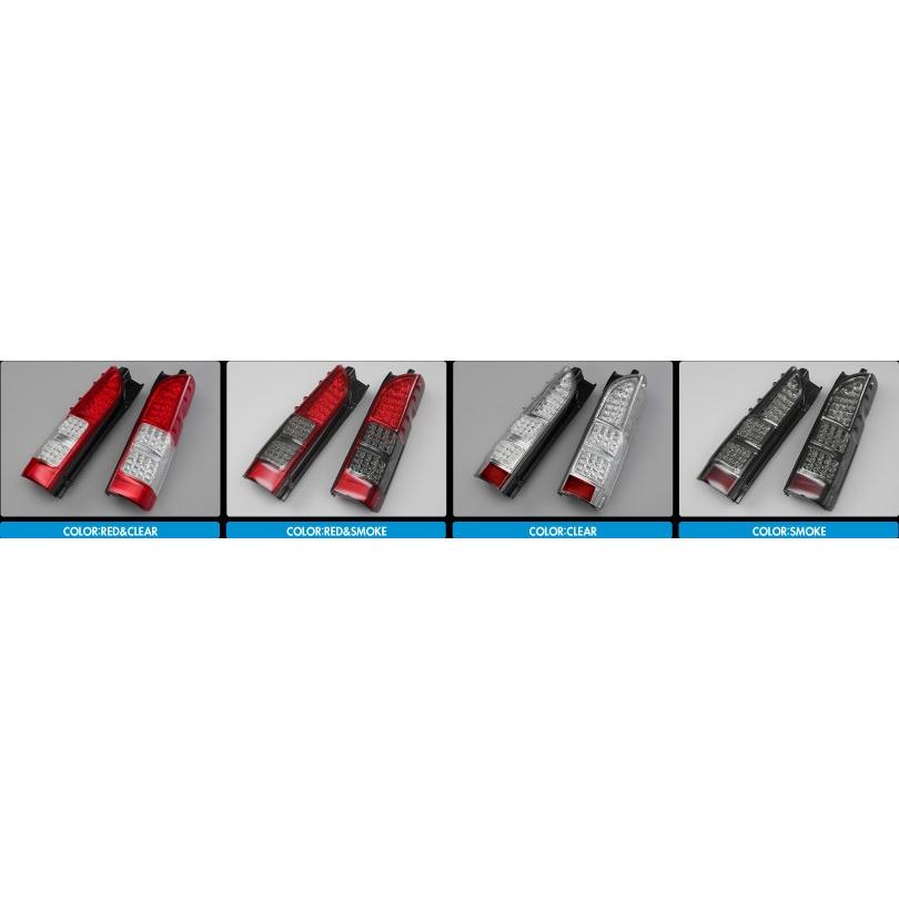 ギャラクス フルＬＥＤテール レッド/スモーク 200 ハイエース |  | 01