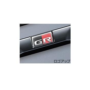 トヨタ純正 GR ナンバーフレーム 前後セット ピアノブラック 黒 新品】 トヨタ純正 GR ナンバーフレーム 1枚 ブラック GRロゴ入り