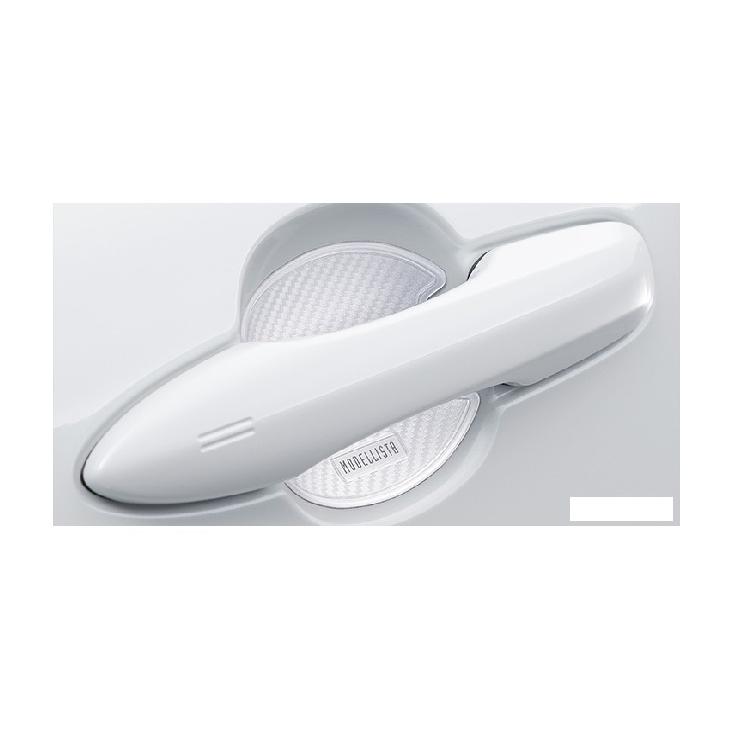 トヨタ モデリスタ ドアハンドルプロテクター 2枚入り ホワイト