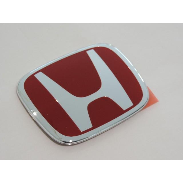 【定まり国内ホンダ純然たる】 TYPE-R 印字機R用 ホンダ胸章 レッドエンブム オデッセイ W112mm×H92粍 Ｈ胸章 H見澄ます ホンダ見澄ます 流用