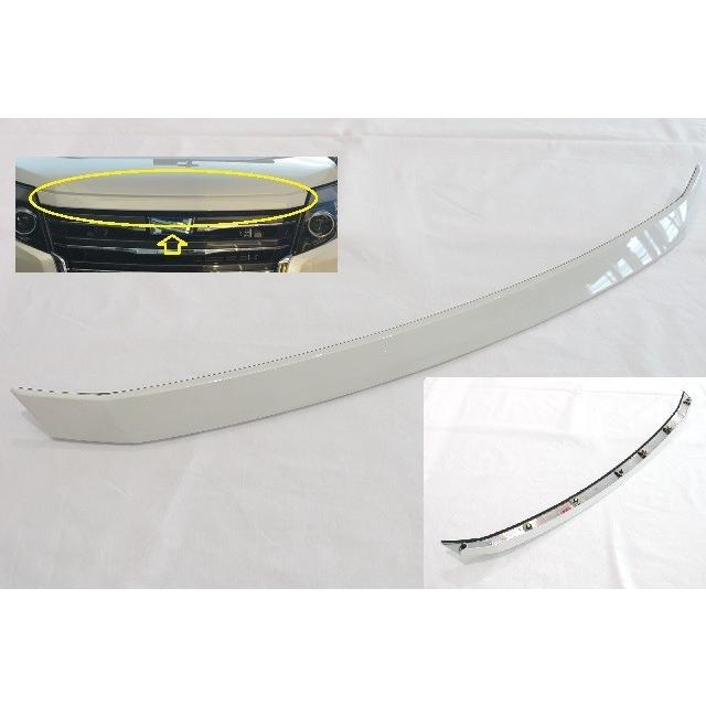 トヨタ純正 80系 ノア G's 用 ボンネットフードフロントモール カラー