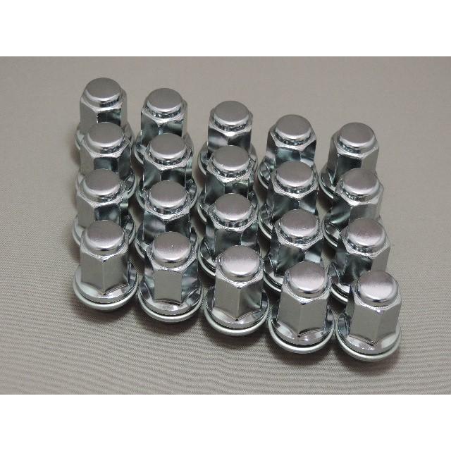 トヨタ純正 純正アルミホイール 用 ナット 20個入り M12×1.5 全長 
