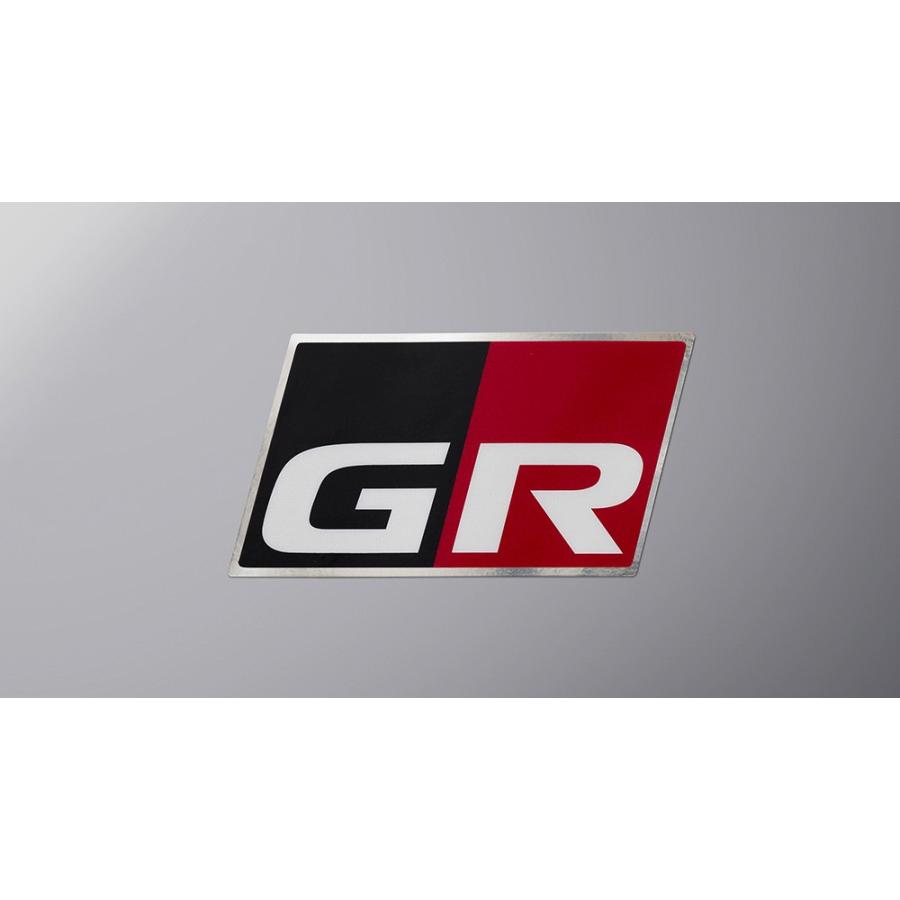 トヨタ TRD GR ディスチャージテープ 仕かける 大 4枚仕かける 軽銀製 GRロゴタイプ入り口・入口