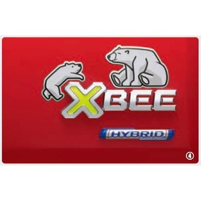 スズキ純正 クロスビー XBEE デコステッカー シロクマ