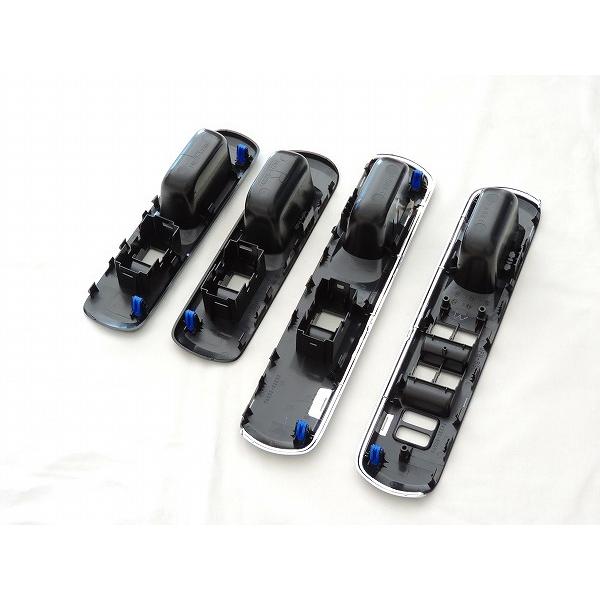 アクア NHP10 リア ウィンドウスイッチパネル 左右セット ピアノブラック トヨタ純正 AQUA アクア GRスポーツ用 パワーウインドスイッチベース 4