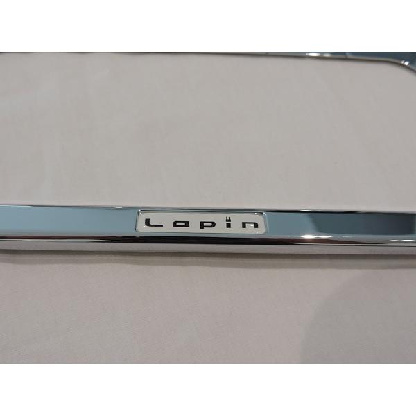 スズキ純正 アルト ラパン メッキ ナンバープレートリム ナンバー