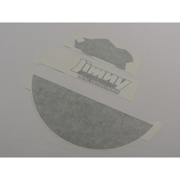 スズキ純正 スペアタイヤ ハーフカバー デカール カモフラージュ ディーラーオプション品 JB64W ジムニー カモフラとサイの画像