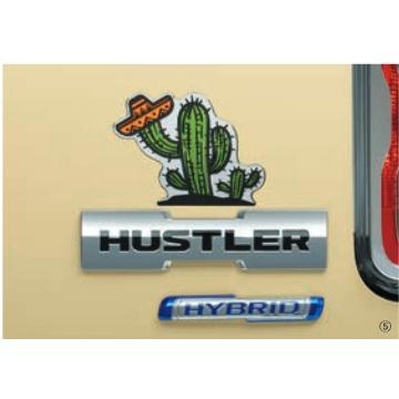 スズキ純正 ハスラー HUSTLER デコステッカー サボテン エンブレム 