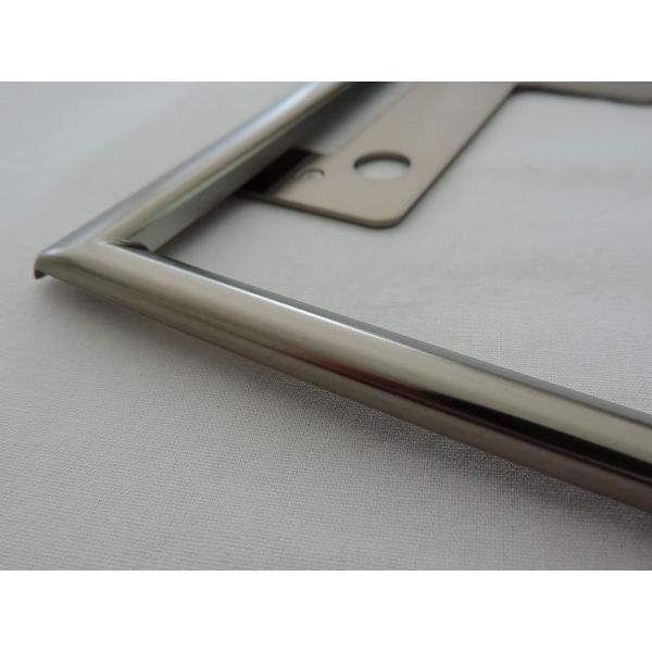 トヨタ純正 チタン調 ナンバープレートリム ナンバーフレーム 2枚