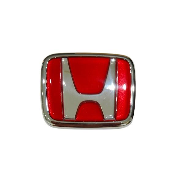 ホンダ純正 EK9 シビック タイプR用 約W69mm×H57mm レッドエンブレム
