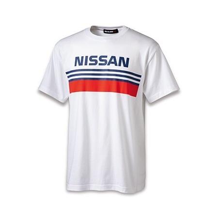 日産コレクション NISMO HERITAGE Tシャツ トリコロール ホワイト