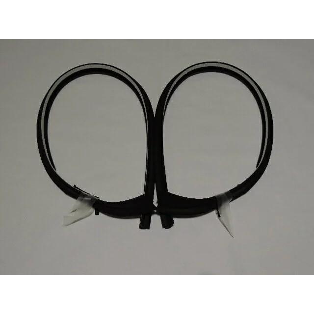 レクサス LS460 / 600h 用  トヨタ 30系 プリウス 流用 リアドア後側 ウェザーストリップ 左右セット