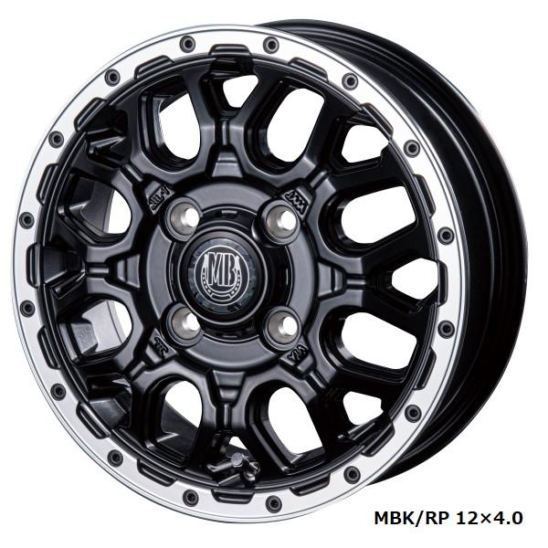 INTER MILANO MUD BAHN XR-800M 軽トラ、軽自動車 12インチ アルミ