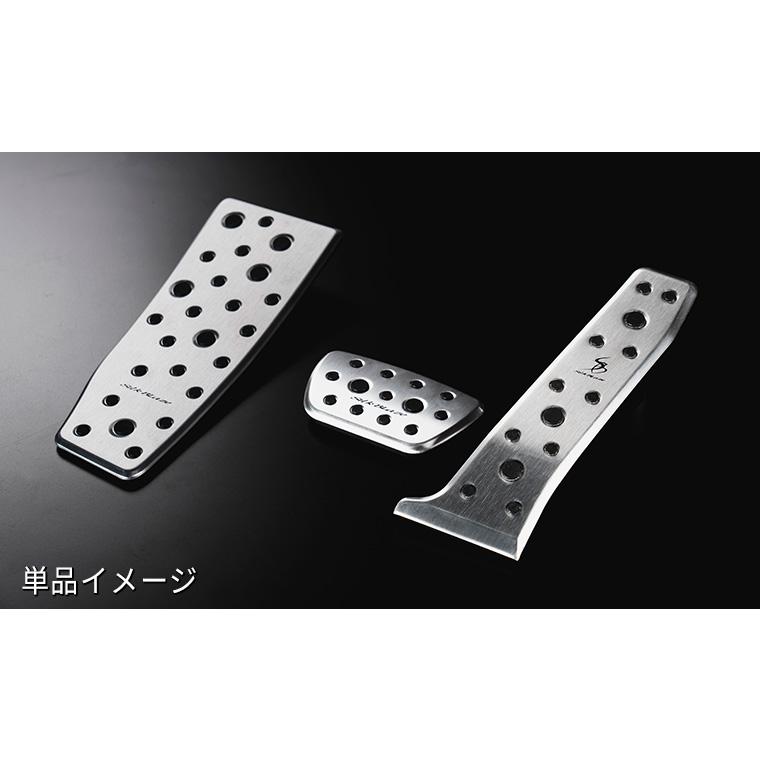 80ハリアーアクセルペダル、シフトノブ アルミスポーツペダル トヨタ 80系 ハリアー アクセルペダル