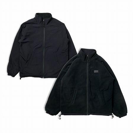 新品】 トムス リバーシブルフリース ブラック 黒 サイズ：XL 