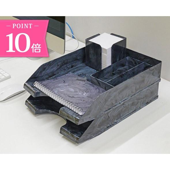 Jalema ジャレマ マーブル レタートレー セット レター トレー レタートレイ レターケース ペン立て ノート メモ帳 事務所 デスク Ja793 おしゃれ文房具のイー オフィス 通販 Yahoo ショッピング