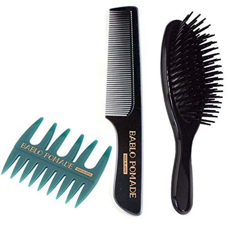 あなたにおすすめの商品 ヘアケア 頭皮ケア バブロポマード メッシュコーム 緑 コーム櫛 ヘアブラシ メンズ男性用 3点セット バーバー Www Threeriversofs Com