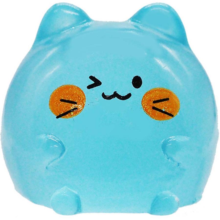 暗闇 光る 猫 ネコ neko cat 景品 おもちゃ 玩具 お祭り 縁日 女の子