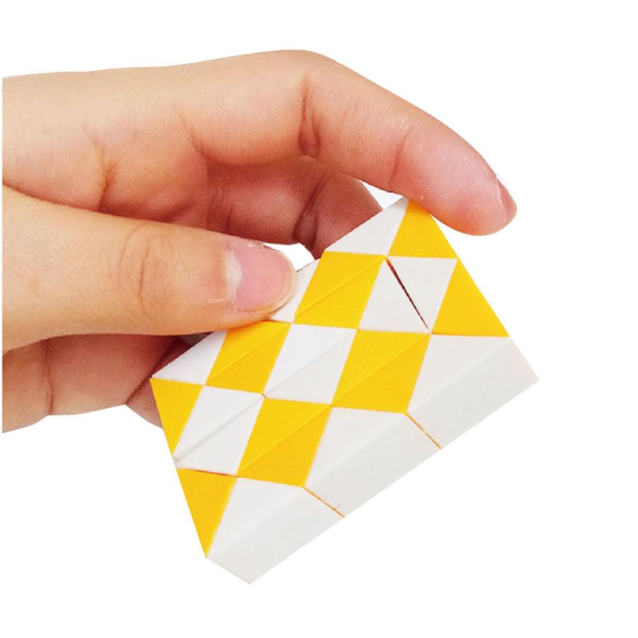 おもしろ立体スネークパズル 全4種 （24個入り） 【 知育 パズル 景品