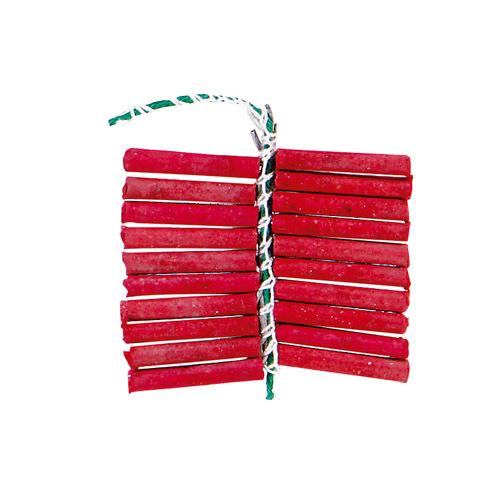 爆竹 バクチク花火（牡丹紅炮20連爆竹50枚入） 若松屋 : eおもちゃや