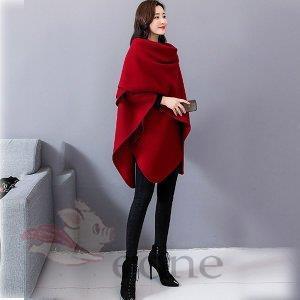 全国激安 ワインレッド 大人マント ポンチョコート ケープ フリーサイズ 上品 大人カッコイイ セレブ 個性的 通販クーポン Www Superavila Com