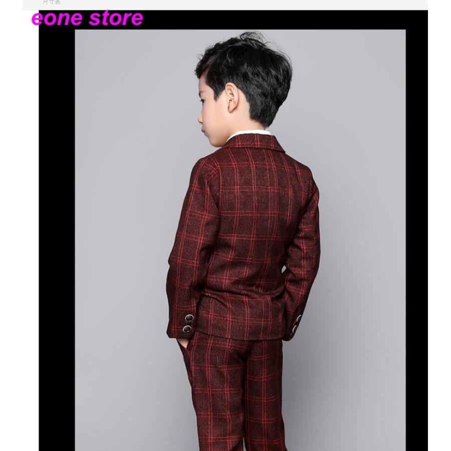 チェック柄 タキシード キッズスーツ 男の子スーツ おしゃれ 3点セット 子供服 子どもスーツ 司会者 フォーマル 入学式 発表会 結婚式 演出会 ピアノ 成人式 Etxz3 E One Store 通販 Yahoo ショッピング