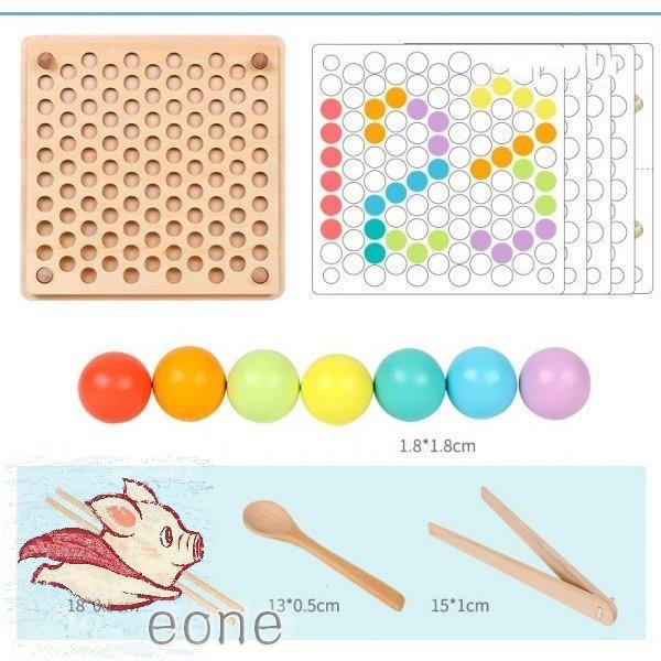 色合わせ 箸トレーニング 知育玩具教具 幼児早期教育 キッズ 幼児 教育玩具 キッズ分類玩具 赤ちゃん お箸練習 プレイセット 木製 手訓練 Hhh 1218 Wj7 E One Store 通販 Yahoo ショッピング