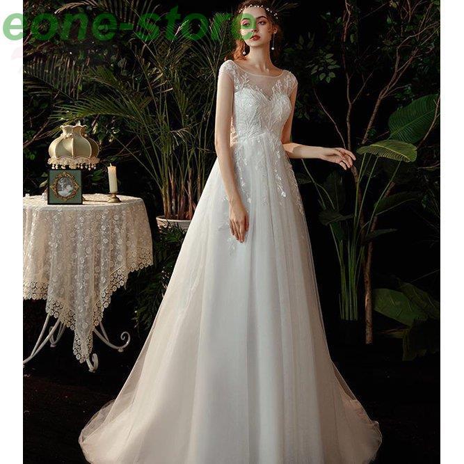 激安ブランド ウェディングドレス Aライン 安い ウエディングドレス 二次会 花嫁 パーティードレス 披露宴 ブライダル 結婚式 ロングドレス 白 大きいサイズ シンプルドレス 新品本物 Istx Edu Ec