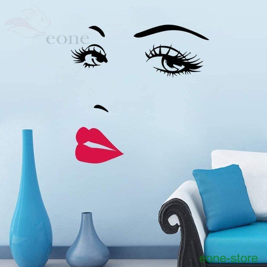 ウォールステッカー 北欧 インテリア 唇 ポートレート モダン アート ポスター ステッカー ウォールデコ 壁紙ポスター おしゃれ Jpw13 Bz E One Store 通販 Yahoo ショッピング