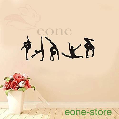 ウォールステッカー おしゃれ モダン ダンス ダンサー 影 可愛い 壁紙 シール 飾り 58x cm かわいい アート Jpw13 Bz E One Store 通販 Yahoo ショッピング