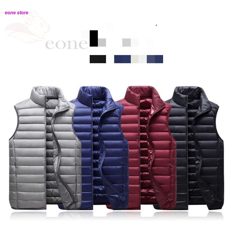 メンズ ダウンベスト おしゃれ 人気ブランド 袖なしジャケット 中綿ベスト スタンドカラー 秋冬 ジャケット 防寒着