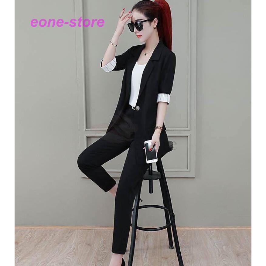 パンツスーツ レディース 結婚式 40代 50代 黒 おしゃれ セットアップ ジャケット 長袖 フォーマル スーツ 大きいサイズ Ol 通勤 ママ セレモニー Nz Ss1 E One Store 通販 Yahoo ショッピング