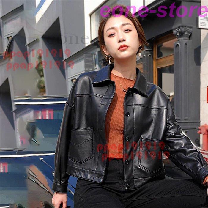 新品 theory セオリー リアルムートン ダブル ライダース ジャケット S-