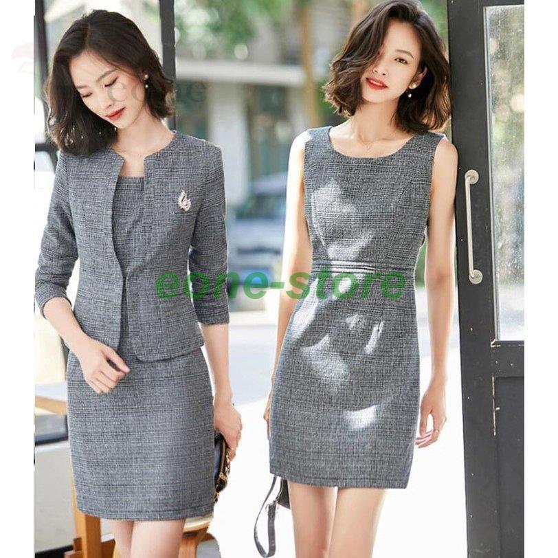 アウトレット人気商品 スーツワンピース スーツジャケット レディース 2点セット ビジネススーツ 細身シルエット フォーマル 就活 面接 オフィス ママ 卒園式 通勤 Ol 事務服 おしゃれ Web限定特価品 Www Superavila Com