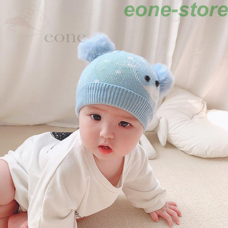 ニット帽 ベビーハット 子供用 ベビー 赤ちゃん 男の子 女の子 ファッション雑貨 小物 ポンポン キリン 動物 アニマル イラスト レッド ブルー Qjsx1 Lxh E One Store 通販 Yahoo ショッピング