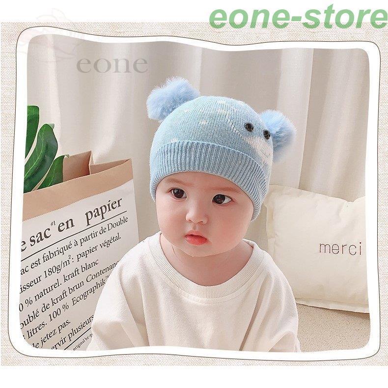 ニット帽 ベビーハット 子供用 ベビー 赤ちゃん 男の子 女の子 ファッション雑貨 小物 ポンポン キリン 動物 アニマル イラスト レッド ブルー Qjsx1 Lxh E One Store 通販 Yahoo ショッピング