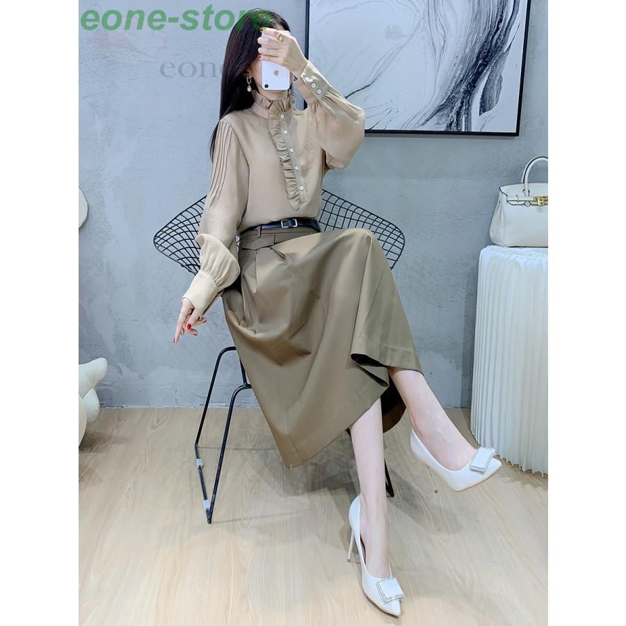 人気買蔵 セットアップ レディース 2点セット 上下セット コート ジャケットトップ スカート ハイウェスト 大きいサイズ 21年秋冬 着痩せ 通勤 おしゃれ 大人 Ol まとめ購入 Www Superavila Com