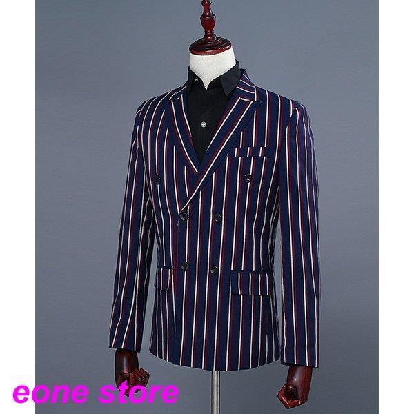 人気沸騰 2ピーススーツ メンズ ストライプ シングルスーツ ビジネススーツ おしゃれスーツ 撮影 ホスト 結婚式 二次会 シングルスーツ サイズ L Morrismonument Com