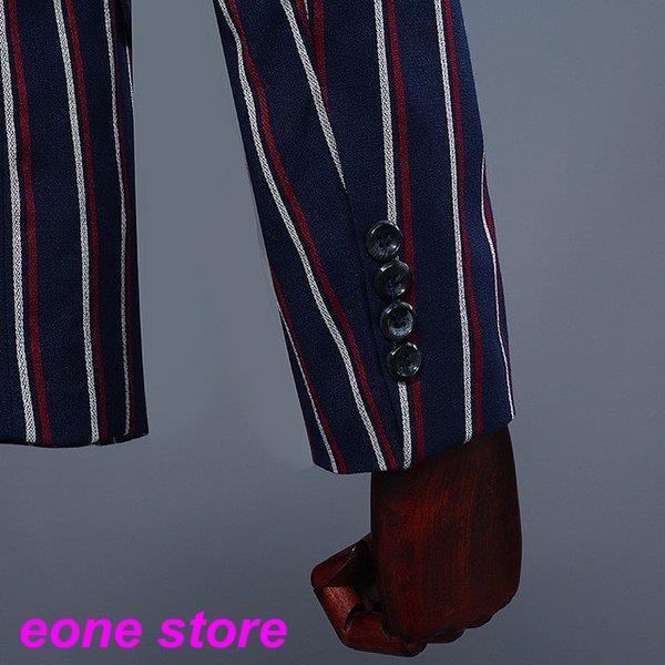 人気沸騰 2ピーススーツ メンズ ストライプ シングルスーツ ビジネススーツ おしゃれスーツ 撮影 ホスト 結婚式 二次会 シングルスーツ サイズ L Morrismonument Com