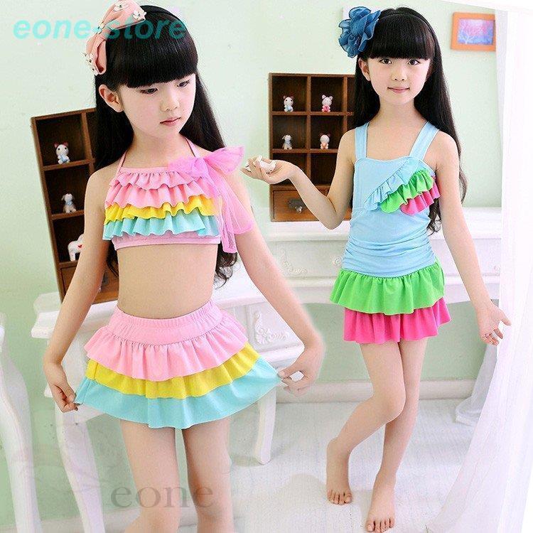 子供水着 女の子 ビキニ セパレート水着 ワンピース型 水着 韓国 水着 スイムウェア 可愛い 速乾キッズ用 S M L Xl Xxl Yy Zbl E One Store 通販 Yahoo ショッピング