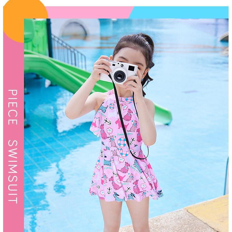 子供水着 女の子 ワンピース型水着 体型カバー 韓国風 肩出し 水着 可愛い 女の子 スイムウェア 温泉 スイムウエア ビーチ 子ども Yy Zbl E One Store 通販 Yahoo ショッピング